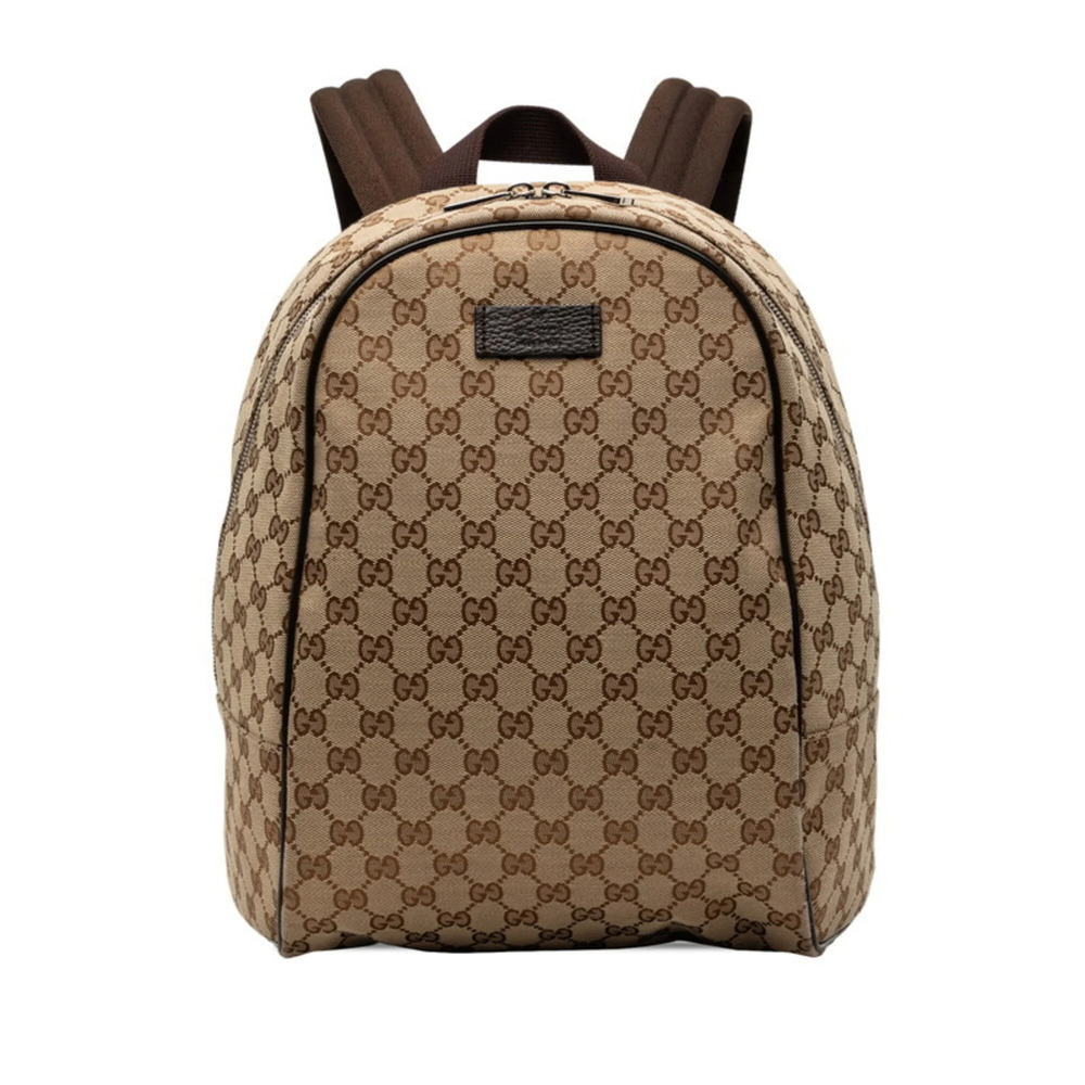 GUCCI Brown Leather Backpack